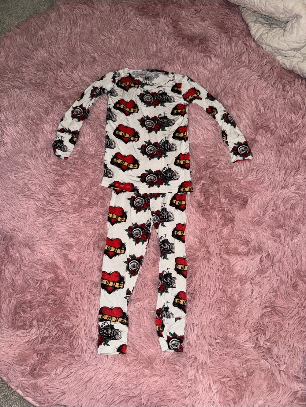 Toddler Bums & Roses Pajamas